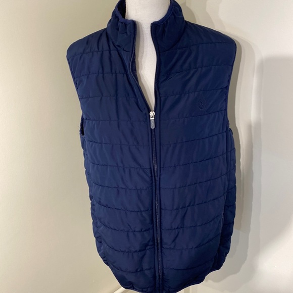 Red Quilted Vest by Chaps